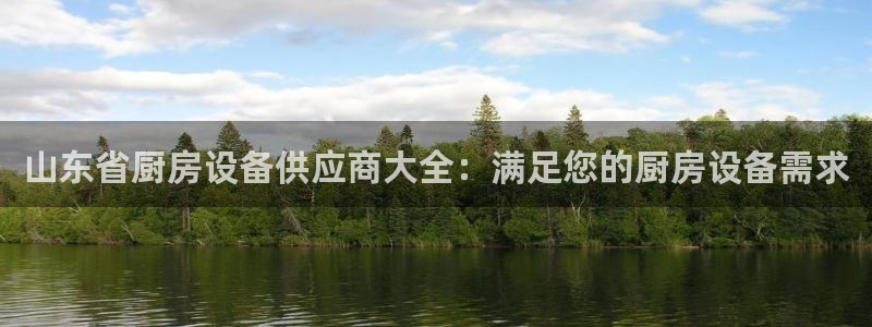 凯时k66官方发布：山东省厨房设备供应商大全：满足您的厨房设