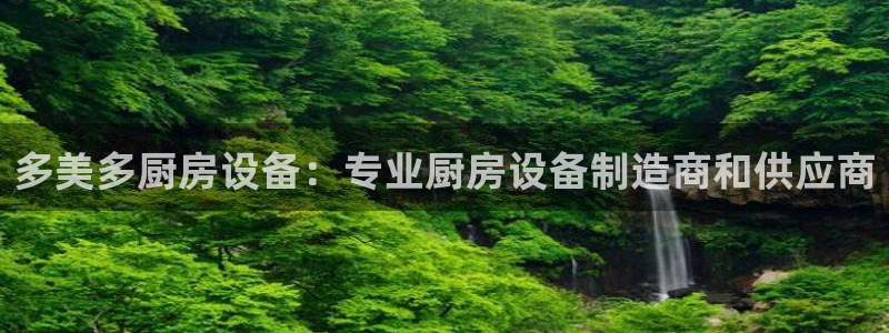 尊龙凯时注册地址：多美多厨房设备：专业厨房设备制造商和供应商