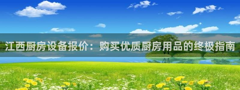 尊龙人生就是博网站下载：江西厨房设备报价：购买优质厨房用品的