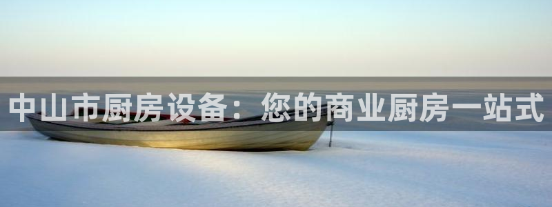 尊龙 5：中山市厨房设备：您的商业厨房一站式