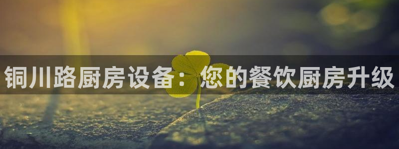 尊龙凯时凯发官网：铜川路厨房设备：您的餐饮厨房升级