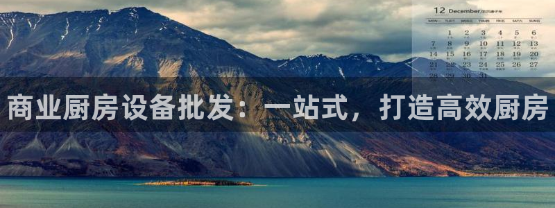 尊龙凯时人生就博官网：商业厨房设备批发：